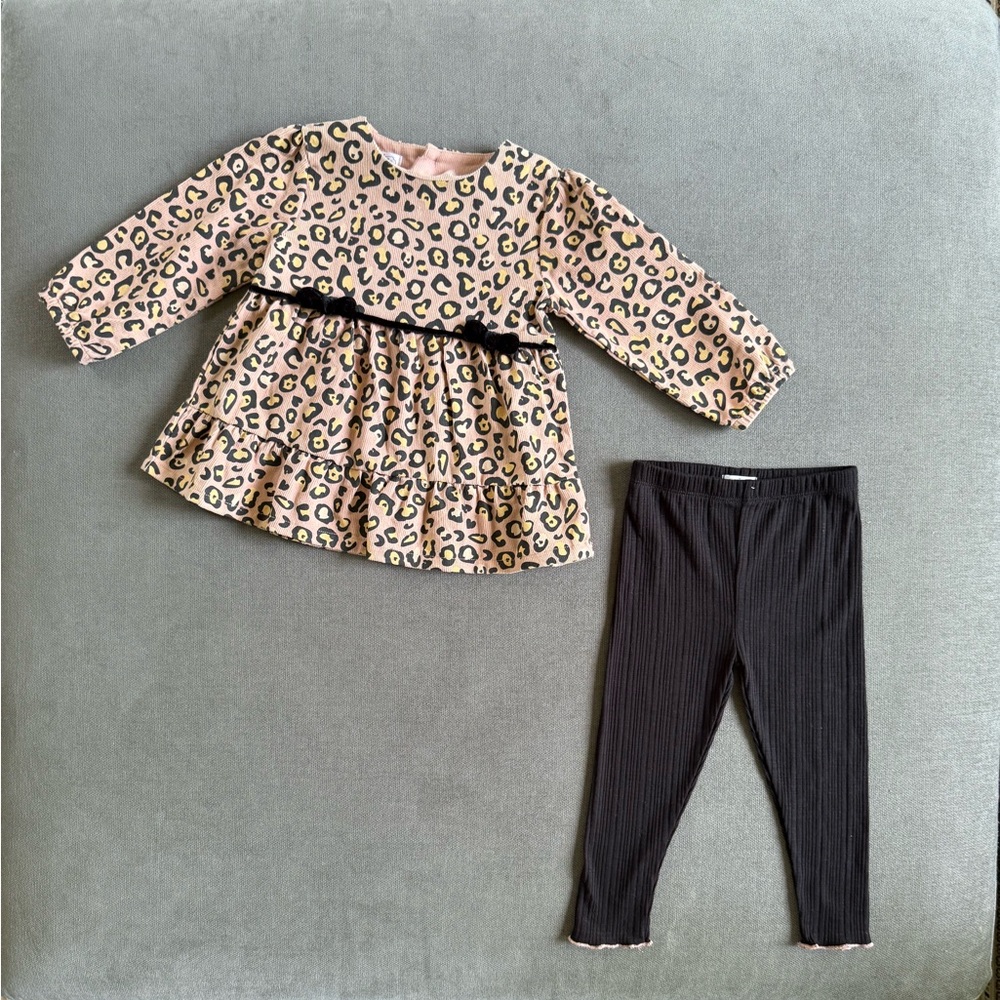Mud Pie Leopard Baby Dress